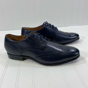 Florsheim Black Leather Wingtip Oxford